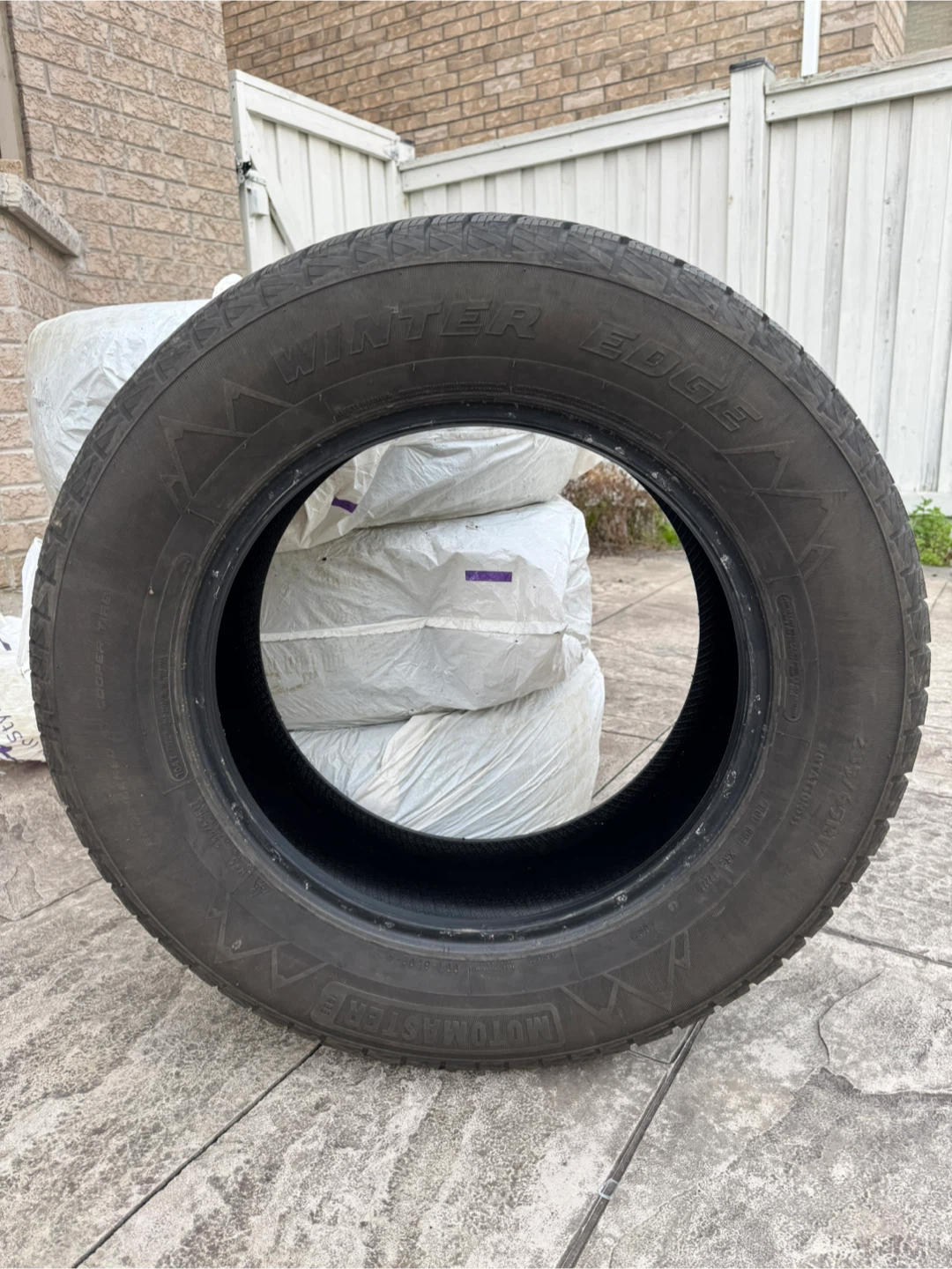 Winter Tires 235/65R17 Set of 4 Motomaster tires - photo 2
