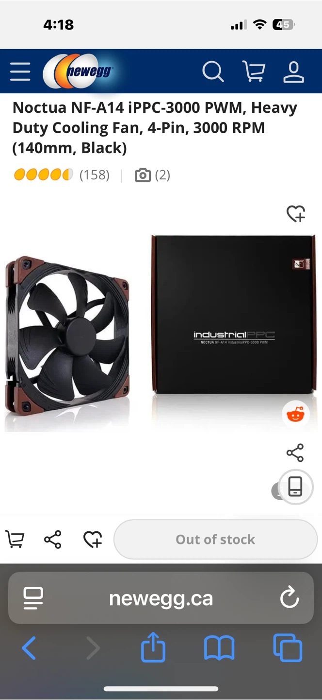 Noctua NF-A14 iPPc-3000 PWM Cooling Fan - photo 2