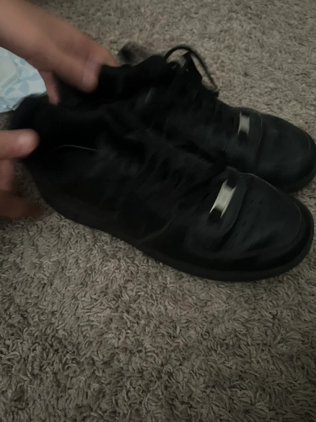 Nike Air Force 1 Low Black Sneakers image indicator(3)