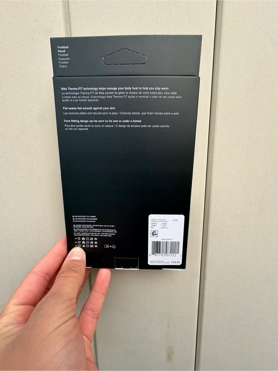 Nike Pro Therma-FIT Hood - Black image indicator(2)