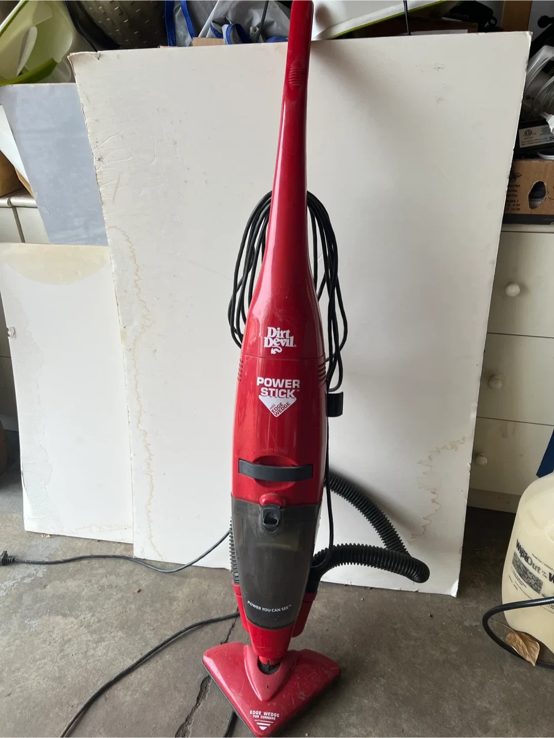 Dirt Devil Power Stick Vacuum - Red