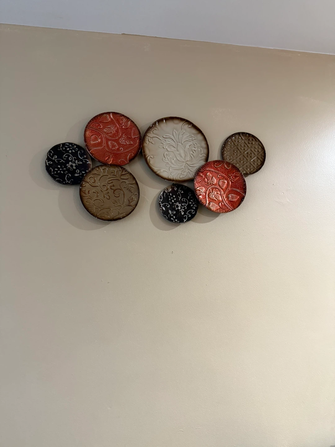 Metal Wall Decor - Round Ornaments