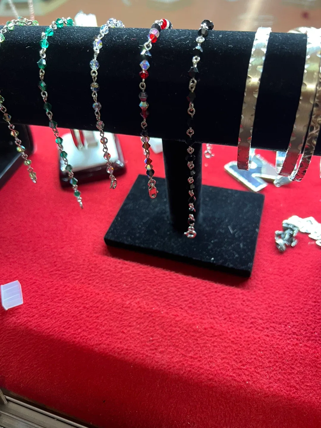 Handmade Crystal Beaded Bracelet