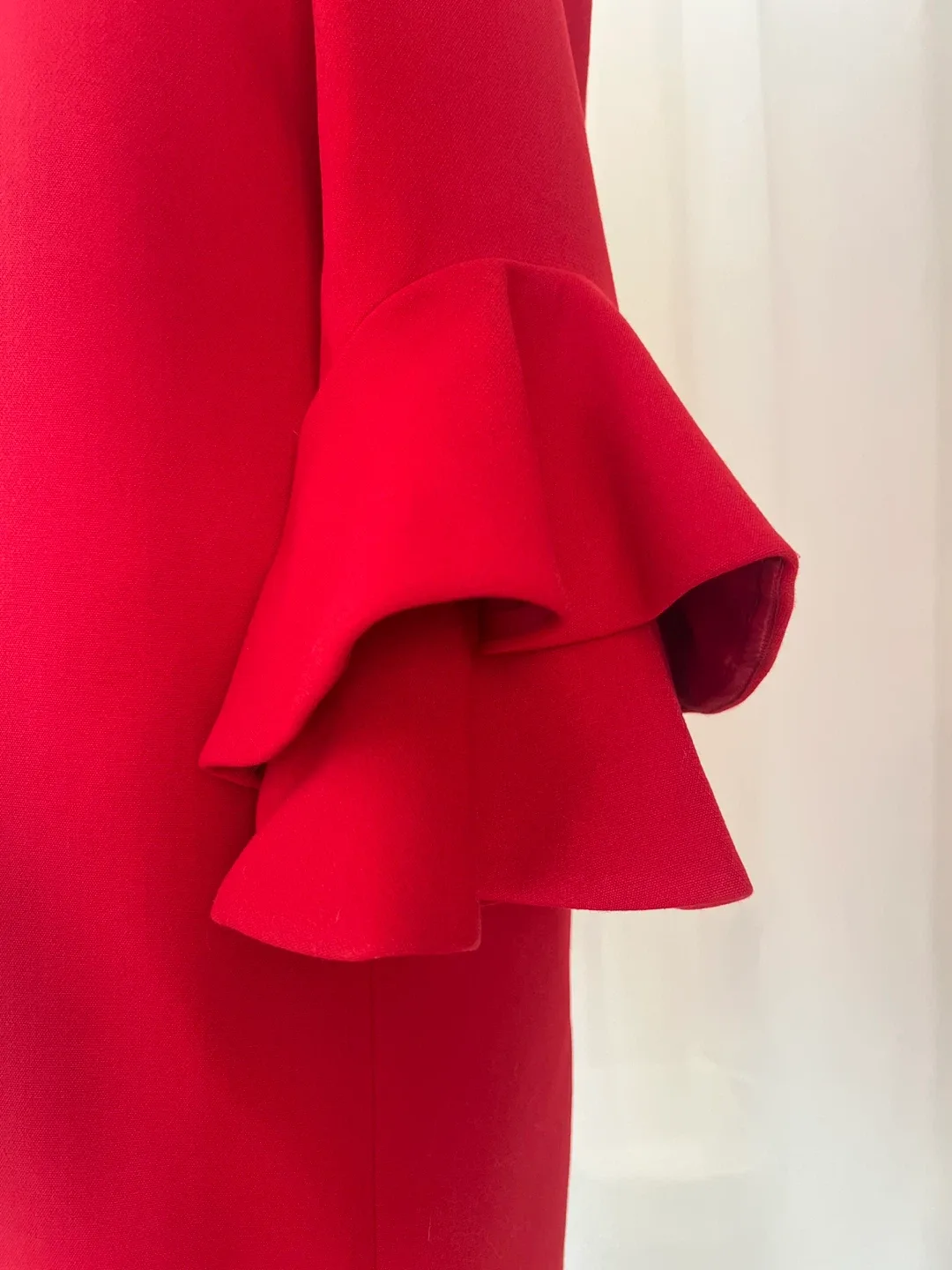 Zara Woman Red Coat - Size M image indicator(6)