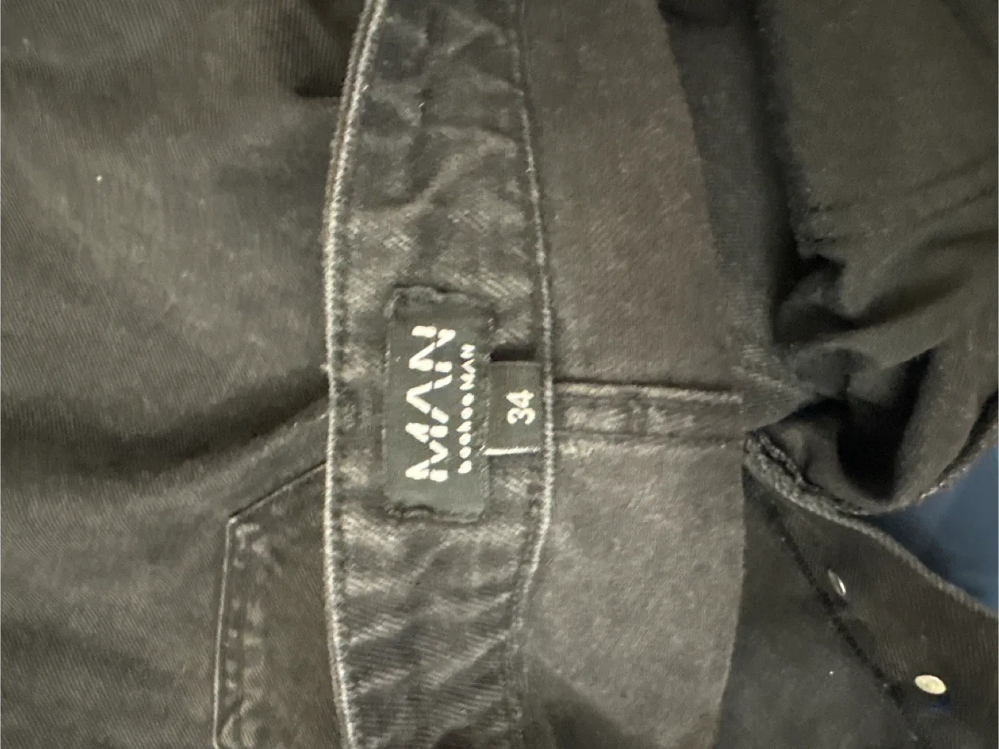 BoohooMAN Black Jeans - Size 34 image indicator(4)