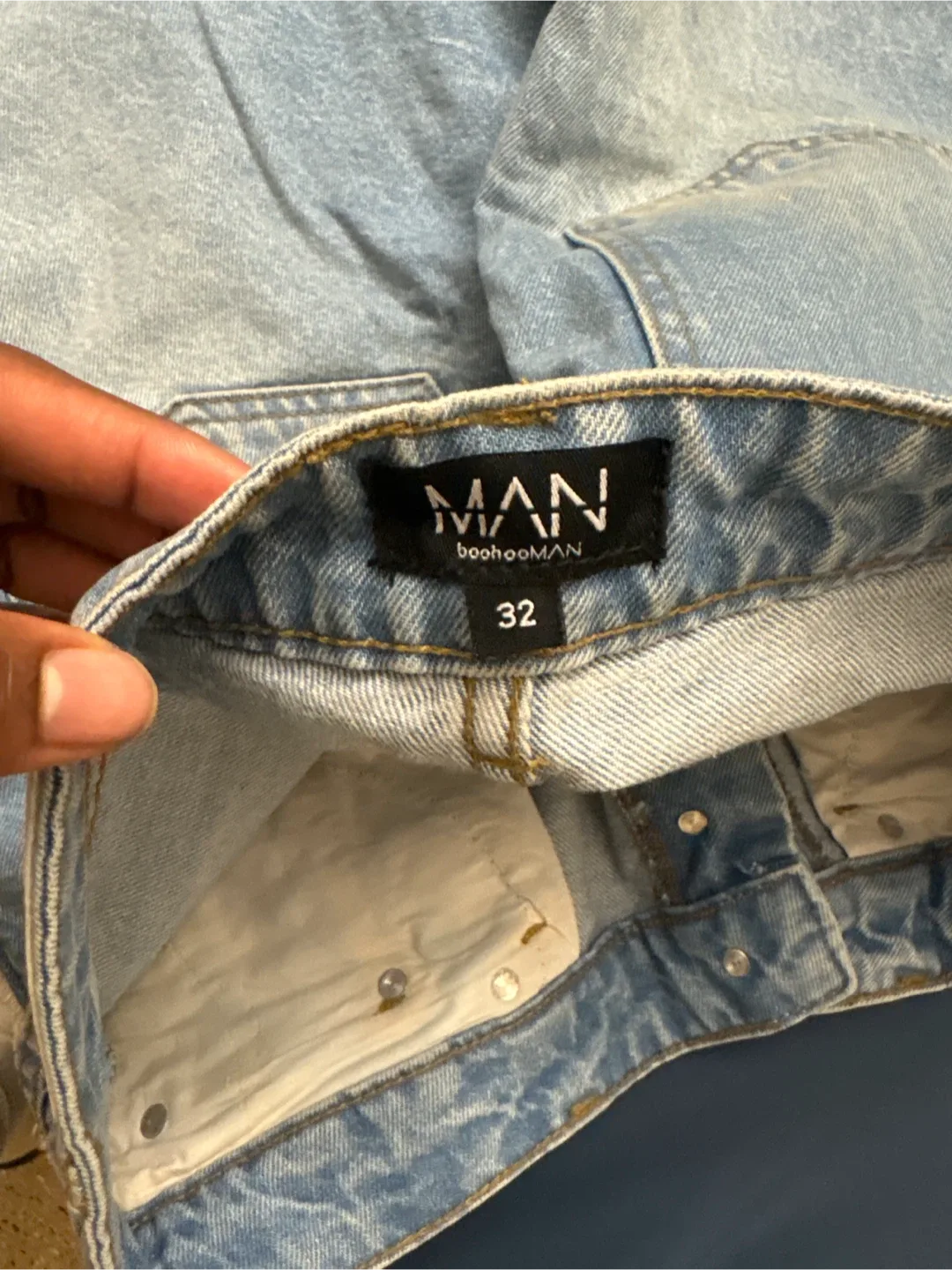 BoohooMAN Baggy Jeans - Size 32 image indicator(3)