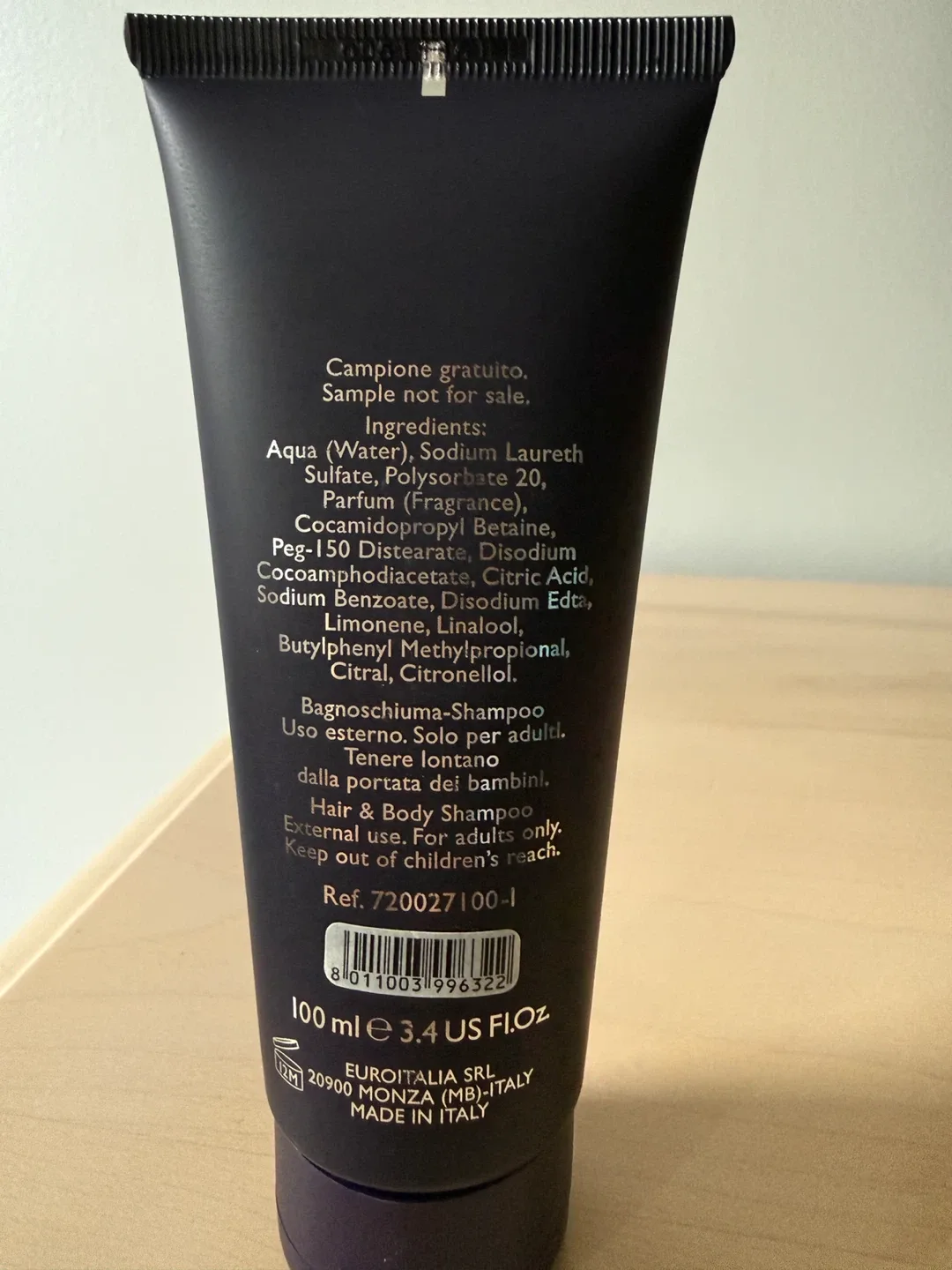 Versace Pour Homme Hair & Body Shampoo - 100ml image indicator(2)