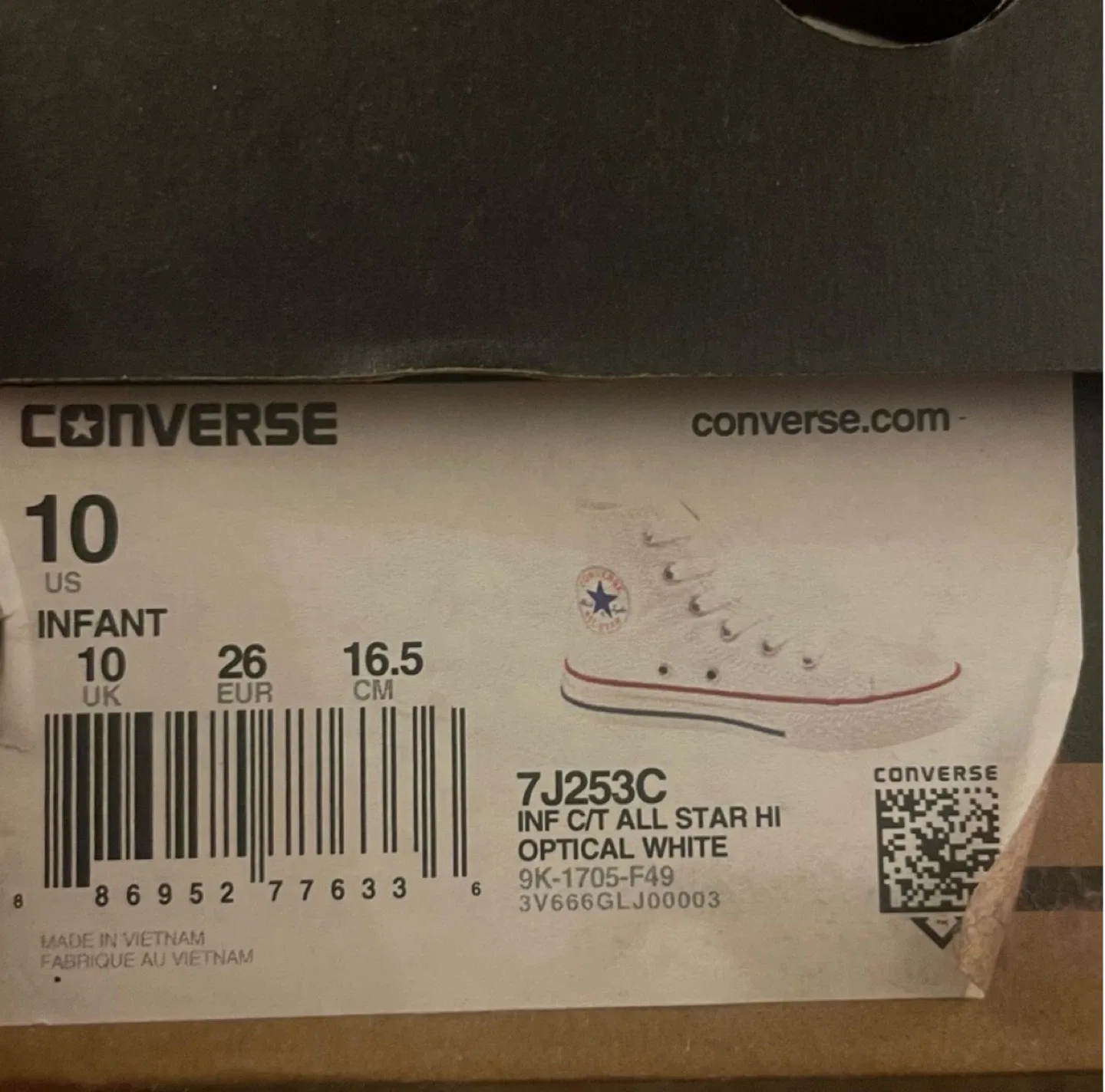 Converse Chuck Taylor All Star High Top - Off White image indicator(10)