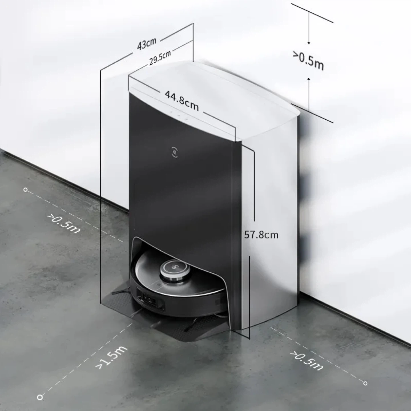 ECOVACS DEEBOT X1 Omni Robot Vacuum and Mop