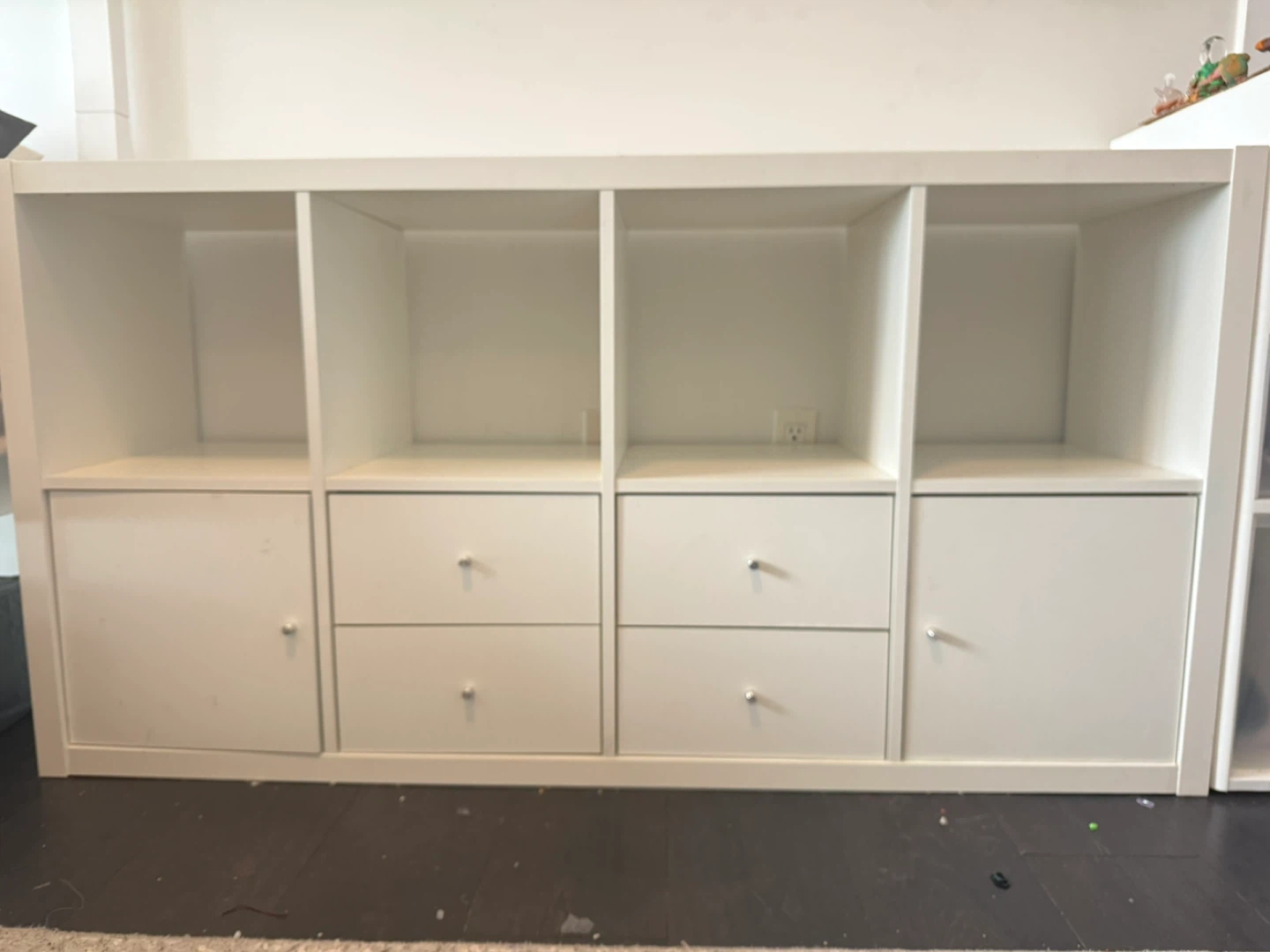 IKEA Kallax Shelf Unit with Doors & Drawers
