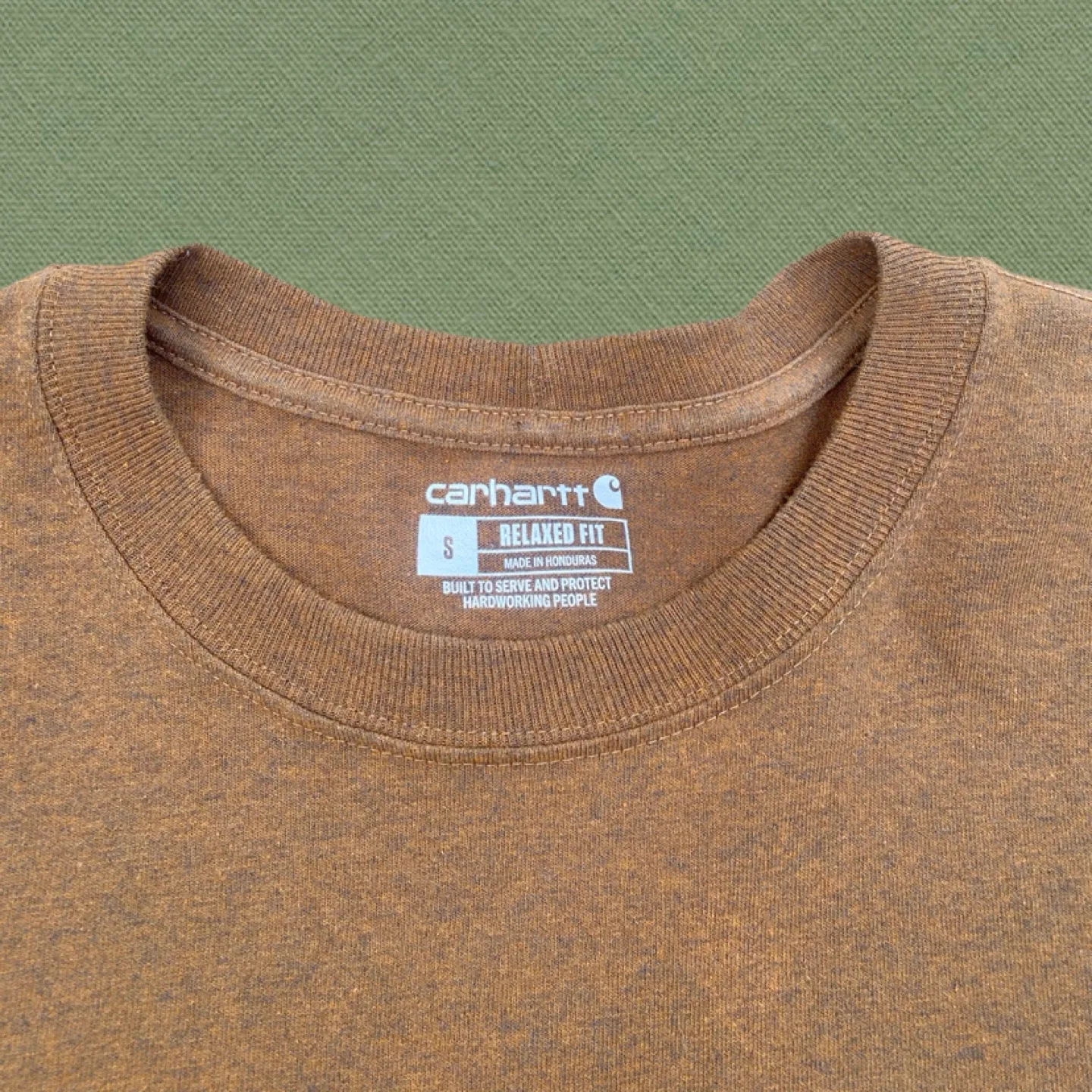 Men’s Carhartt long sleeve work shirt image indicator(3)