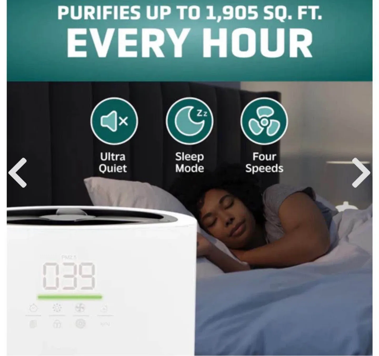 GermGuardian Air Purifier image indicator(5)