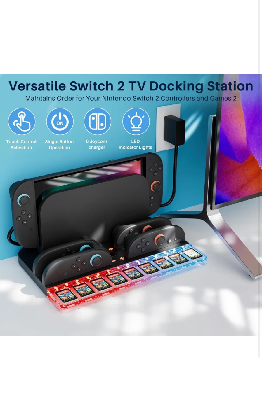 Multifunctional Switch 2 Docking Station - photo 3