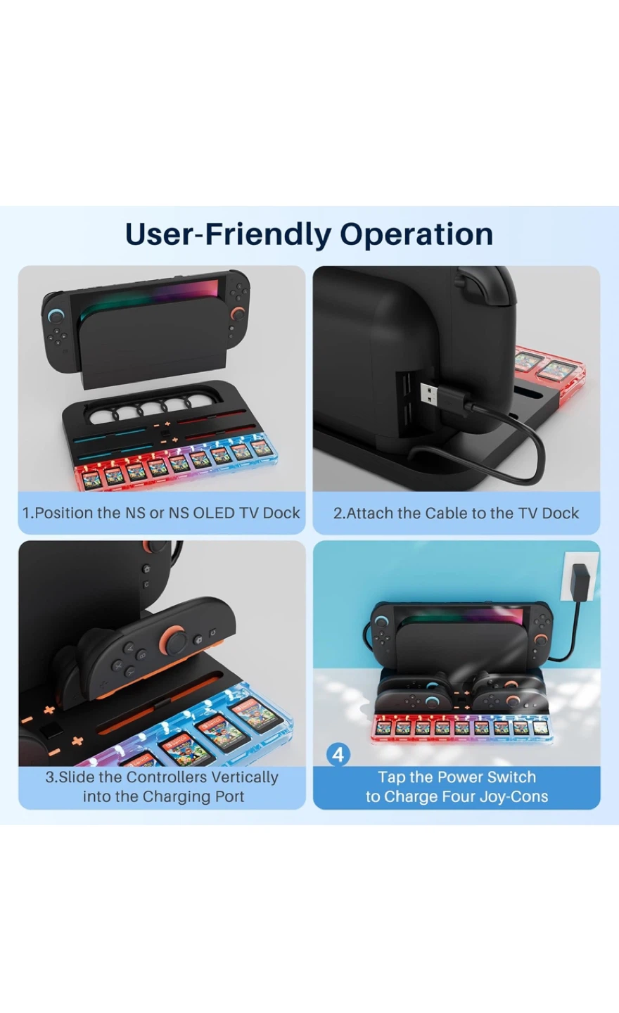 Multifunctional Switch 2 Docking Station - photo 4