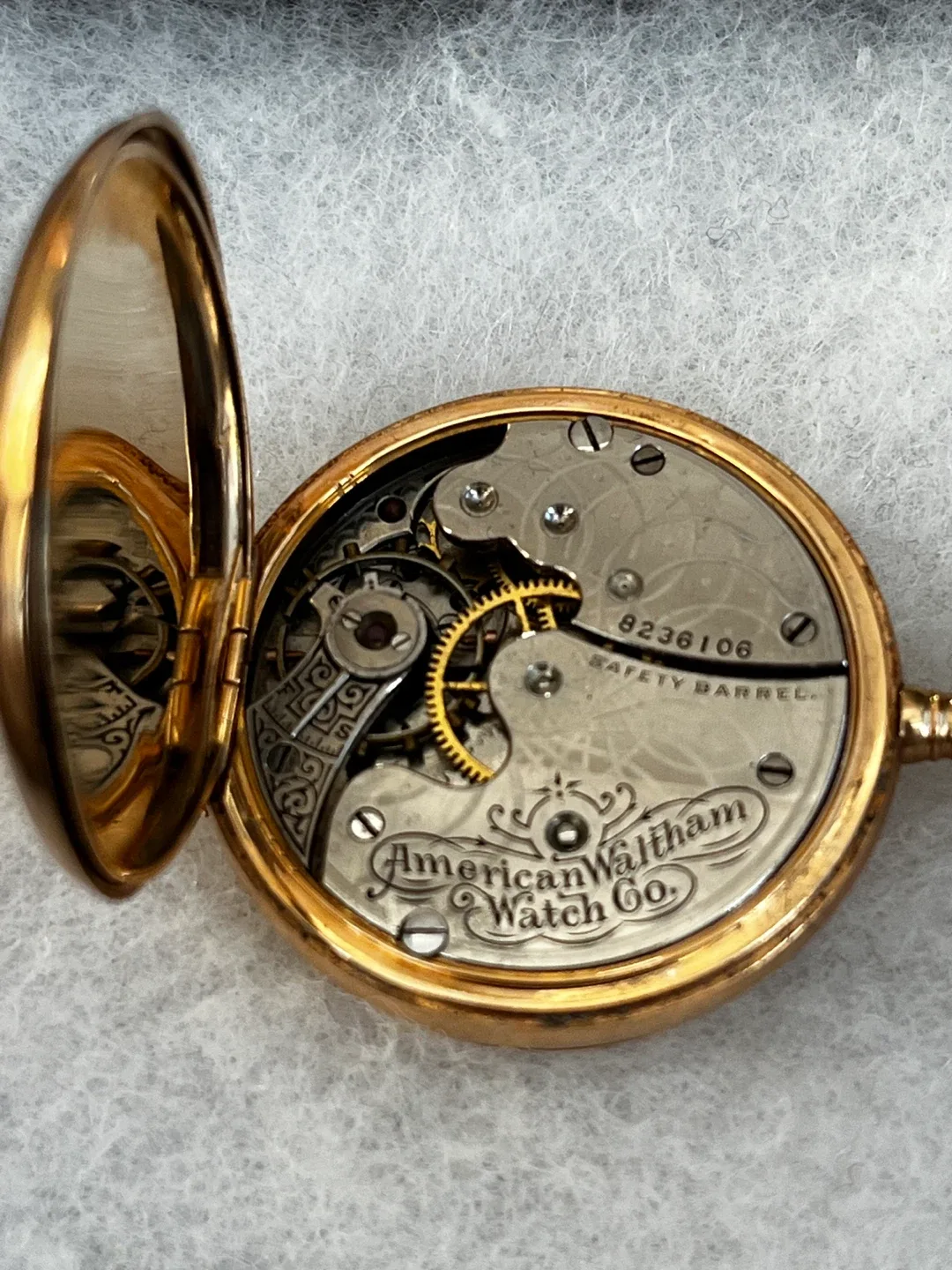Waltham 14K Gold Pocket Watch image indicator(7)