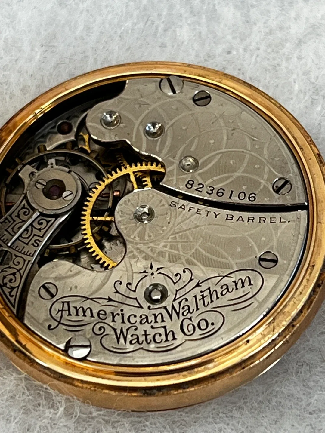 Waltham 14K Gold Pocket Watch image indicator(8)