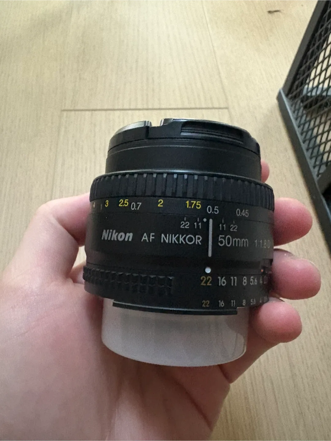 Nikon AF NIKKOR 50mm f/1.8D Lens