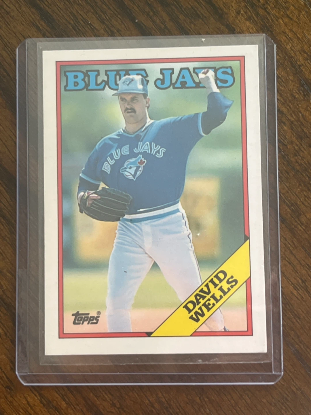 1988 Topps Traded #128T David Wells (Blue Jays)