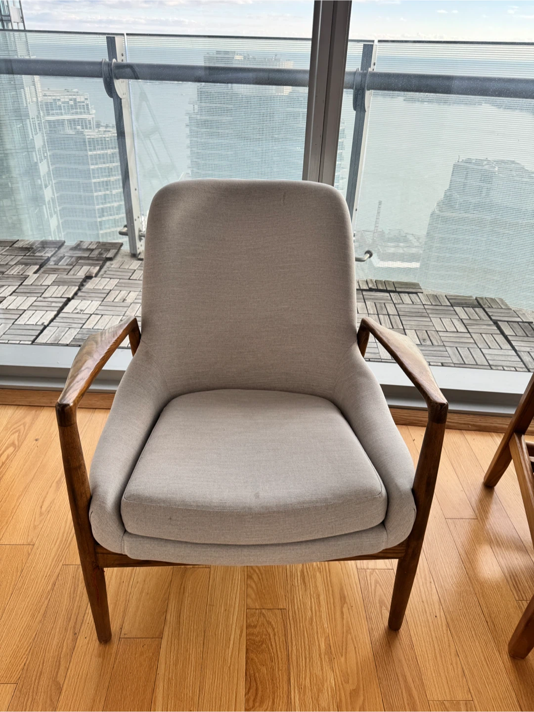 Reynolds Chair - Light Grey - photo 2
