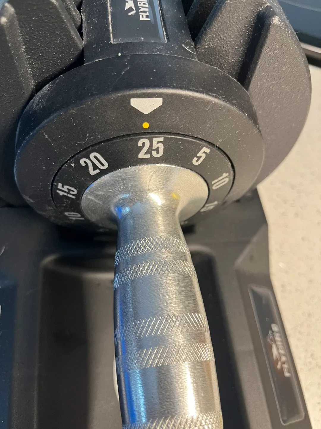 Flybird Adjustable Dumbbell 50 lbs image indicator(7)