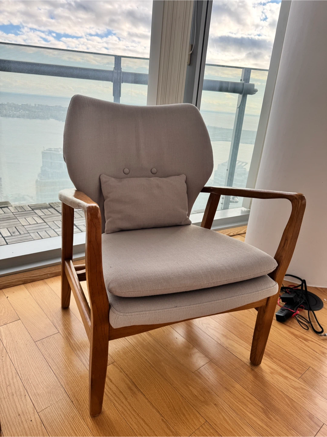 Beige Arm Chair