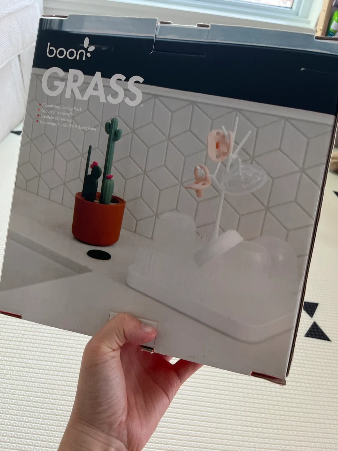 Boon Grass Countertop Drying Rack - New in Box! image indicator(3)