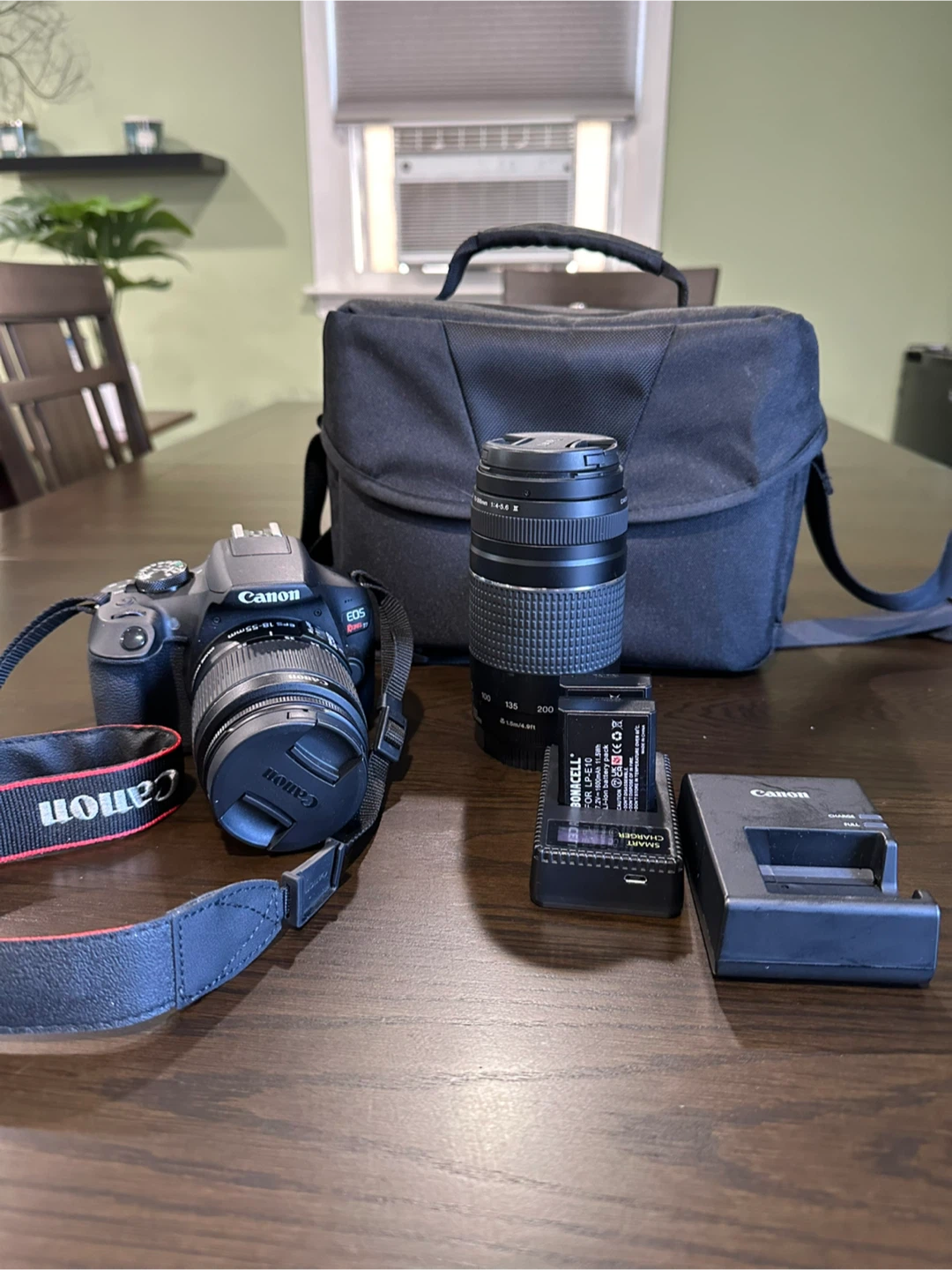 Canon EOS Rebel T6i DSLR Camera w/ Accessories