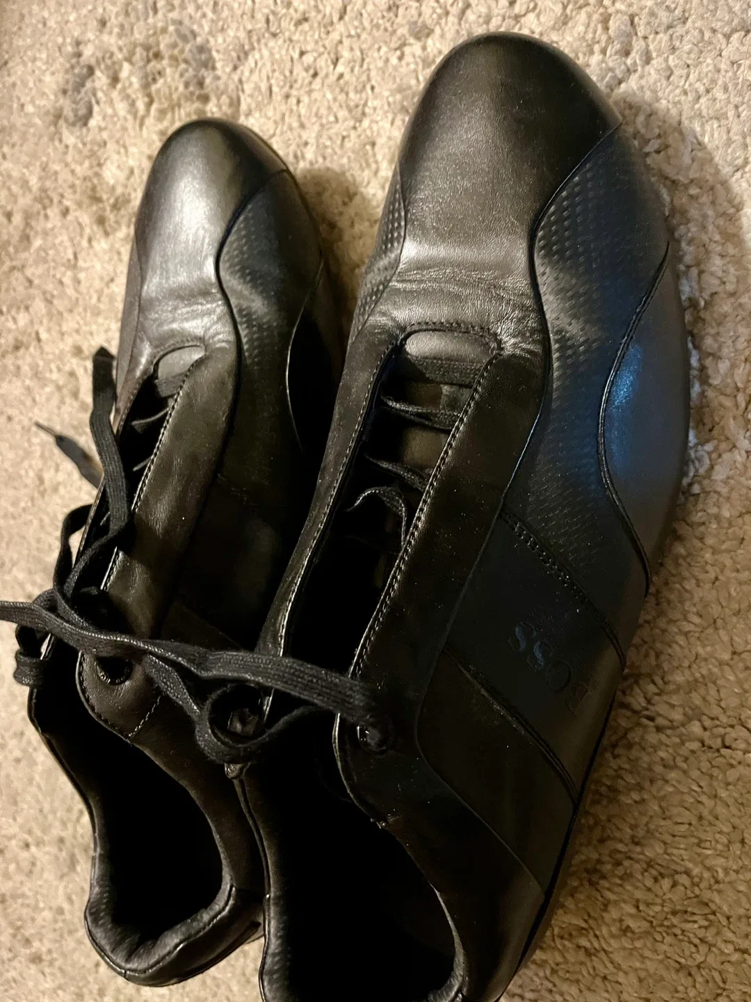 Hugo Boss Mercedes Benz Black Leather Shoes image indicator(3)