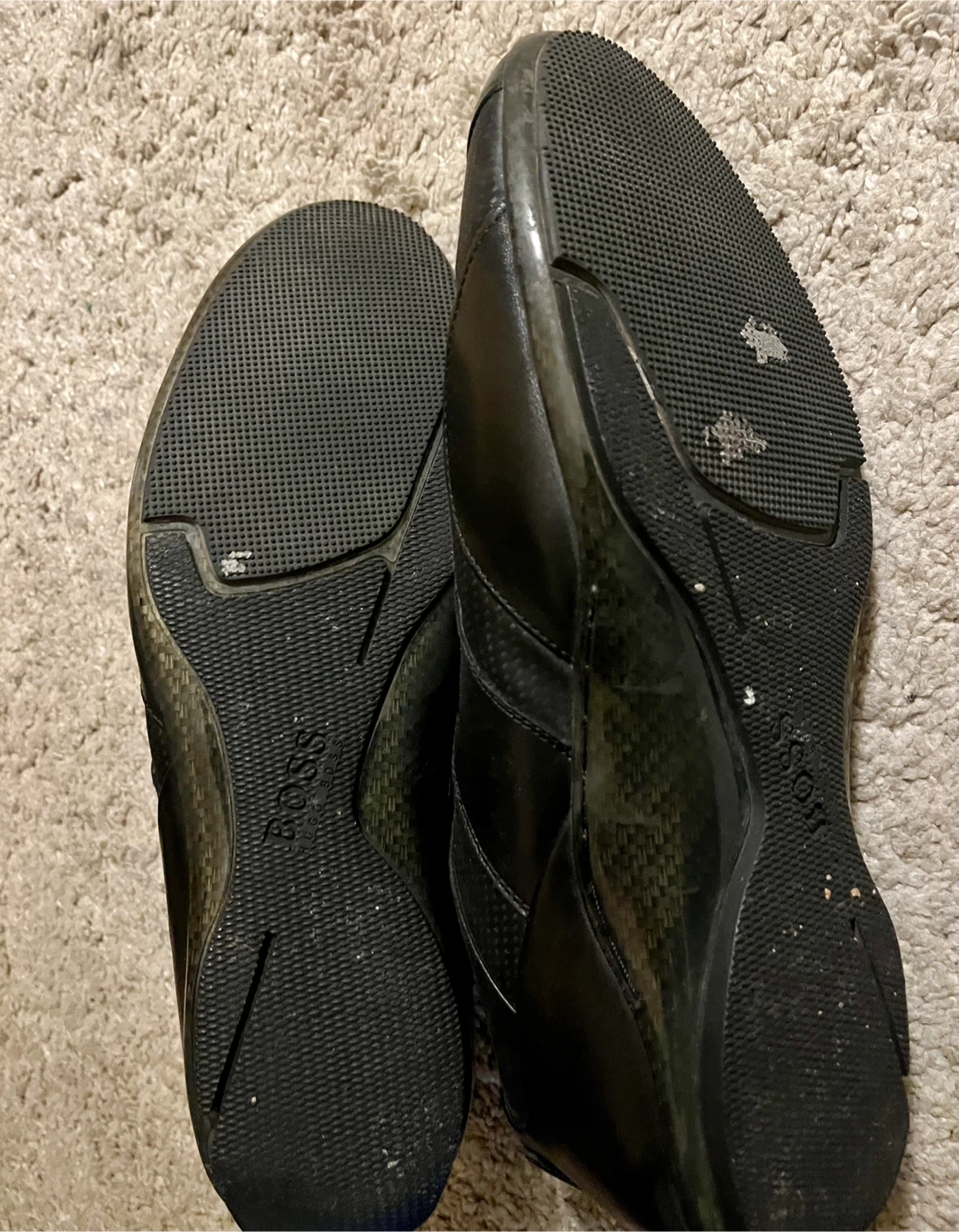 Hugo Boss Mercedes Benz Black Leather Shoes - photo 4