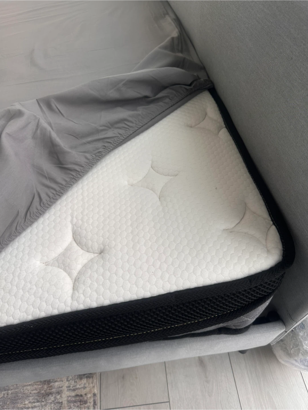 Ikea Slattum Full  Bed Frame with Mattress - photo 4