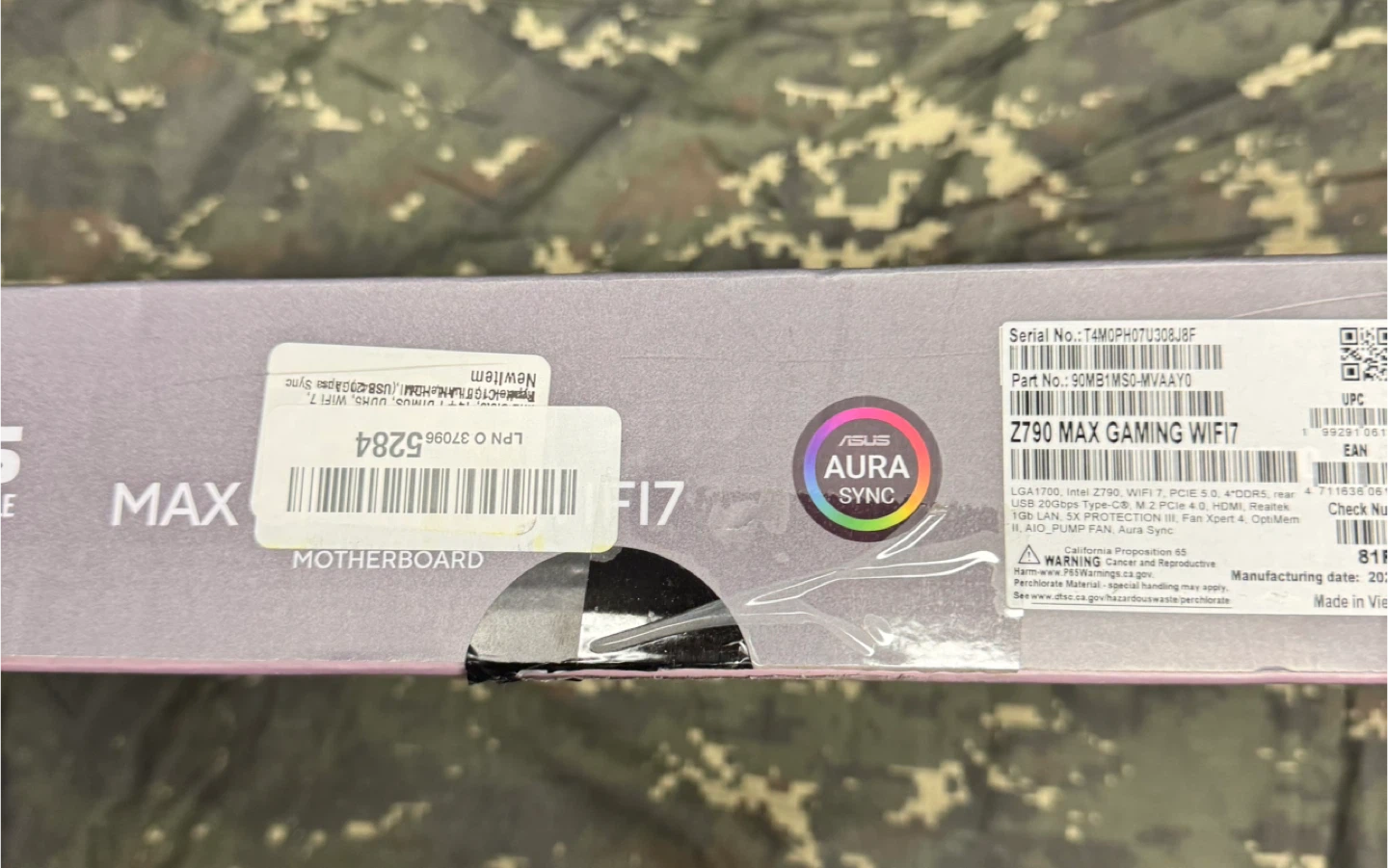 ASUS Z790 MAX GAMING WIFI7 Motherboard - photo 3