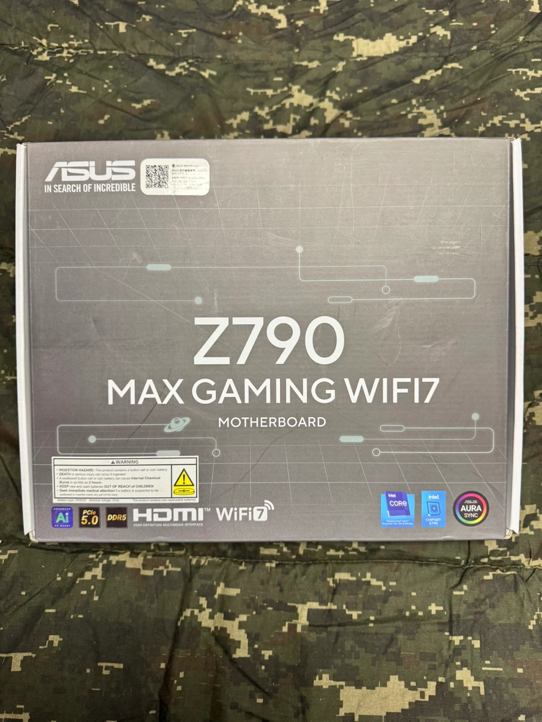 ASUS Z790 MAX GAMING WIFI7 Motherboard