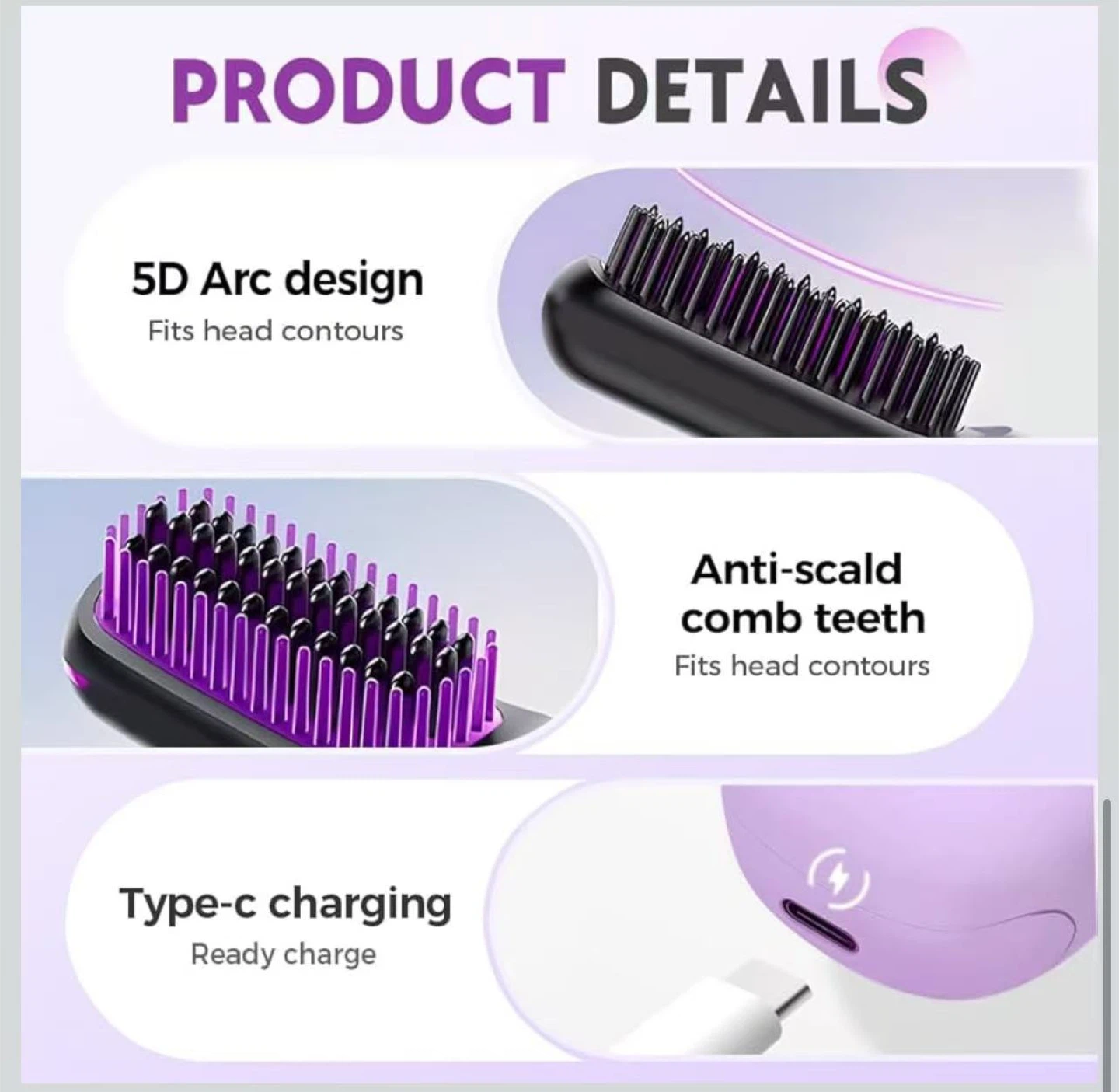 Hair Straightener Brush - photo 4