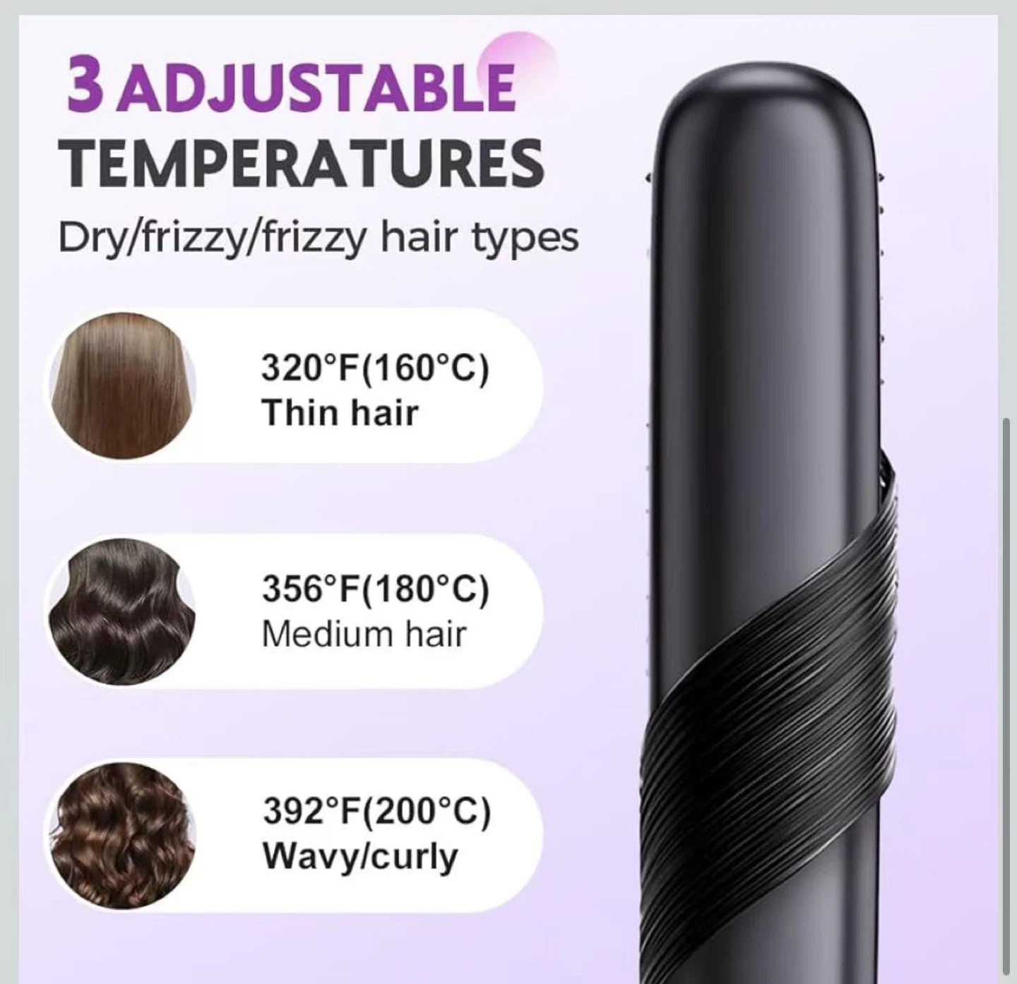 Hair Straightener Brush - photo 3