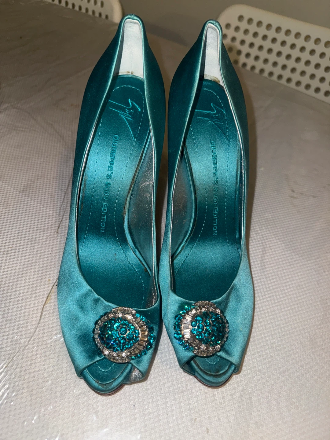 Giuseppe Zanotti Teal Heels