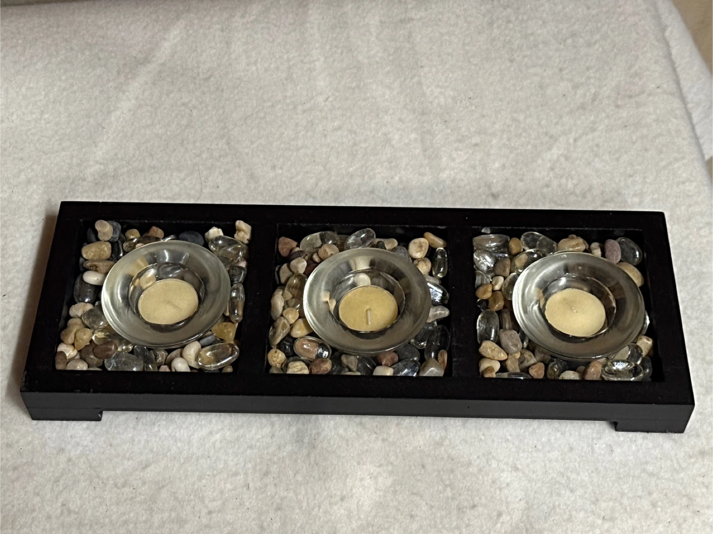 Triple Tea Light Candle Holder