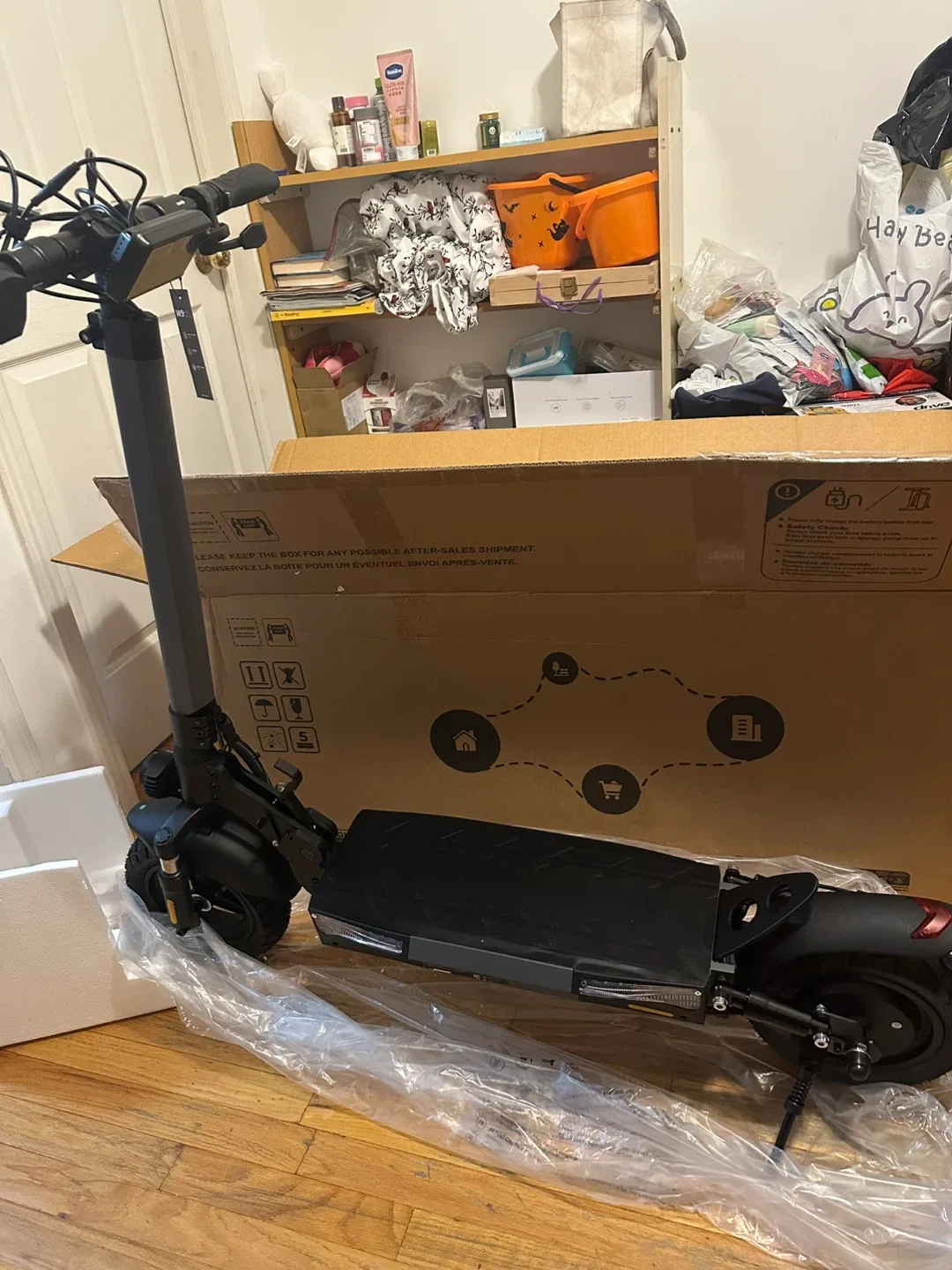 New！Electric Scooter, 1000W Powerful Motor, 28 MPH & 28 Miles, image indicator(2)