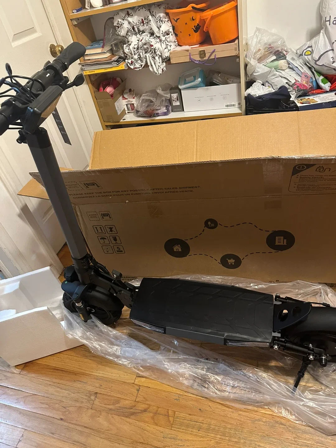 New！Electric Scooter, 1000W Powerful Motor, 28 MPH & 28 Miles, image indicator(3)