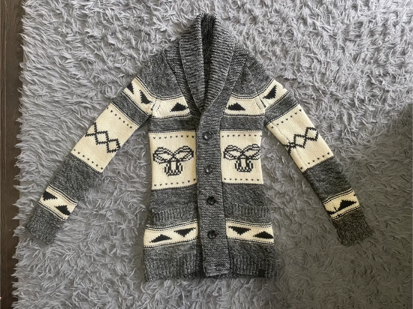 TNA 100% Lamswool Cardigan - XS image indicator(5)