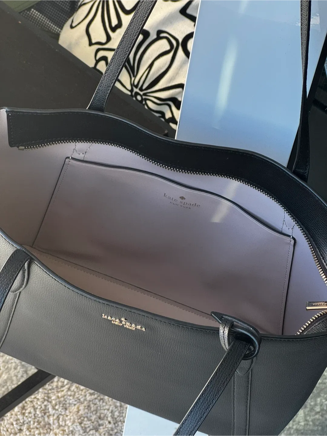 Kate Spade Black Tote Bag image indicator(3)