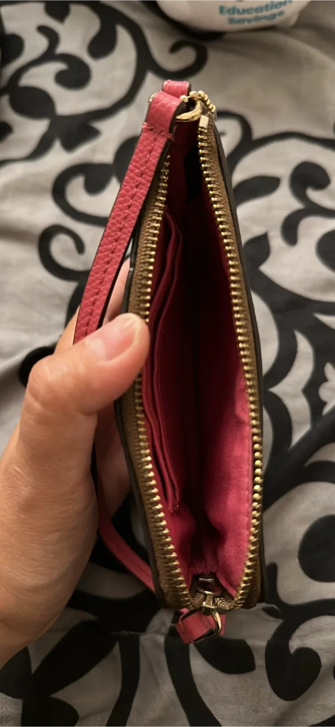 Coach Wristlet Wallet - Brown & Pink image indicator(2)