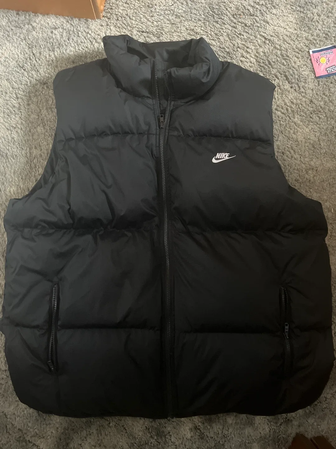 Nike Puffer Vest - Black, XL