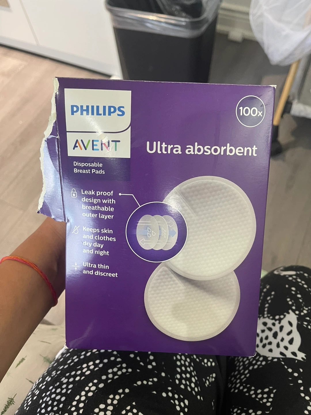 Philips Avent Ultra Absorbent Disposable Breast Pads 100x