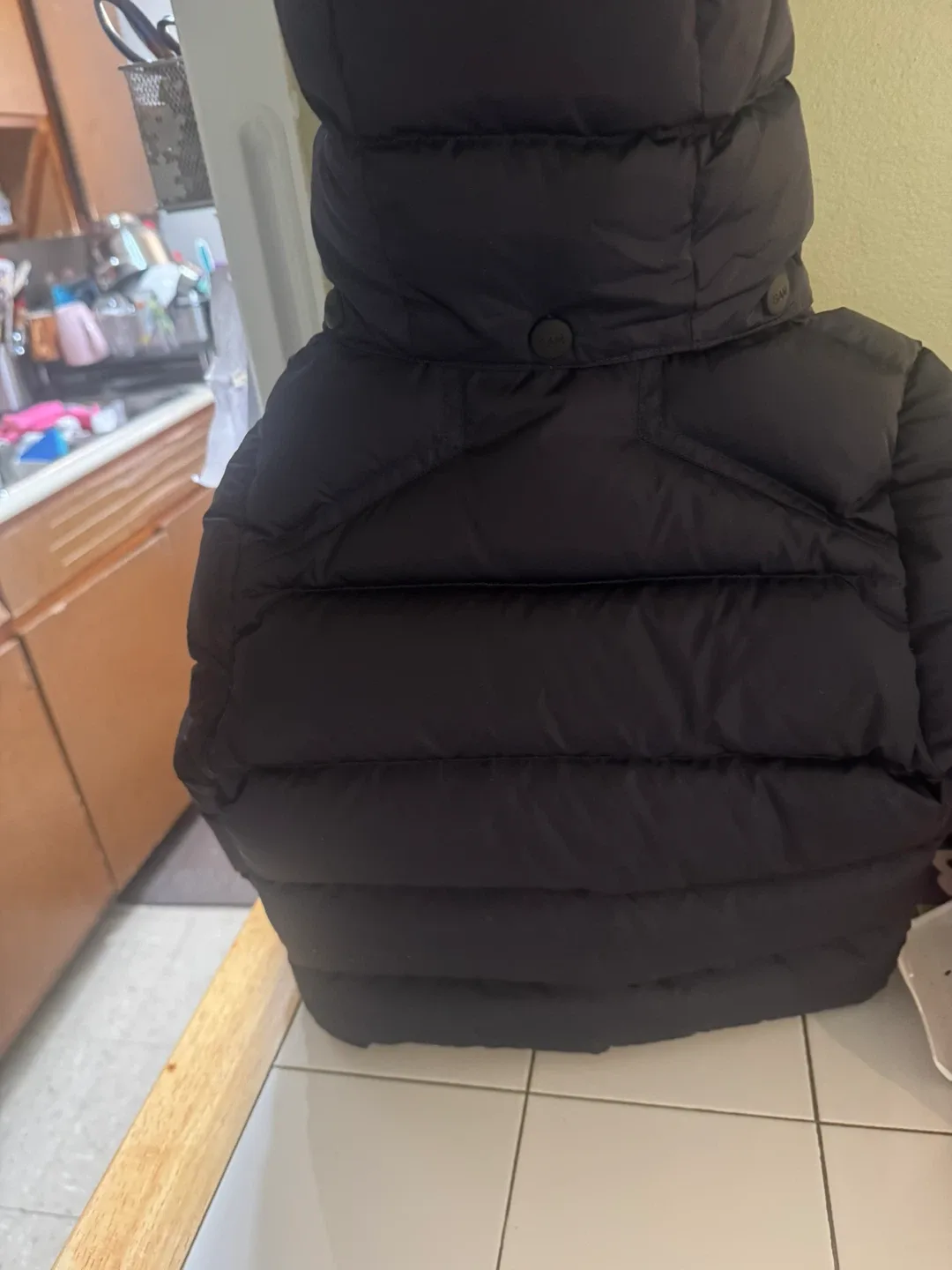 SAM. Black Puffer Jacket image indicator(4)