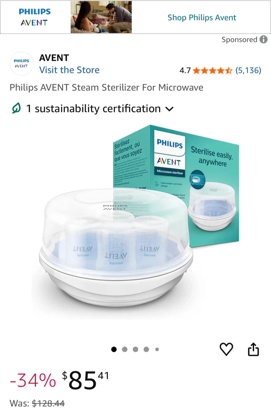 Medela Pump In Style Advanced Breast Pump image indicator(5)