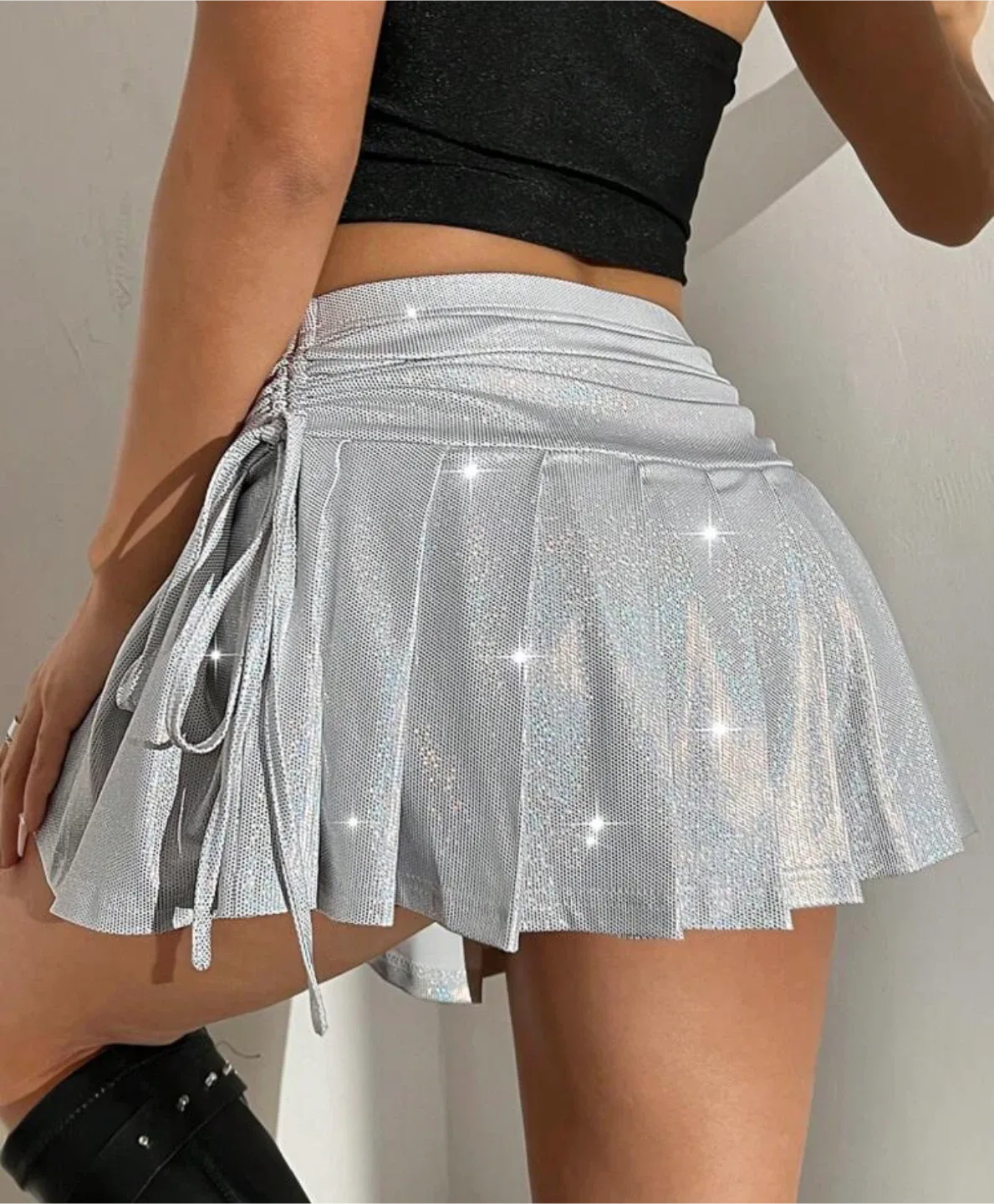 Silver Mini Skirt thumbnail
