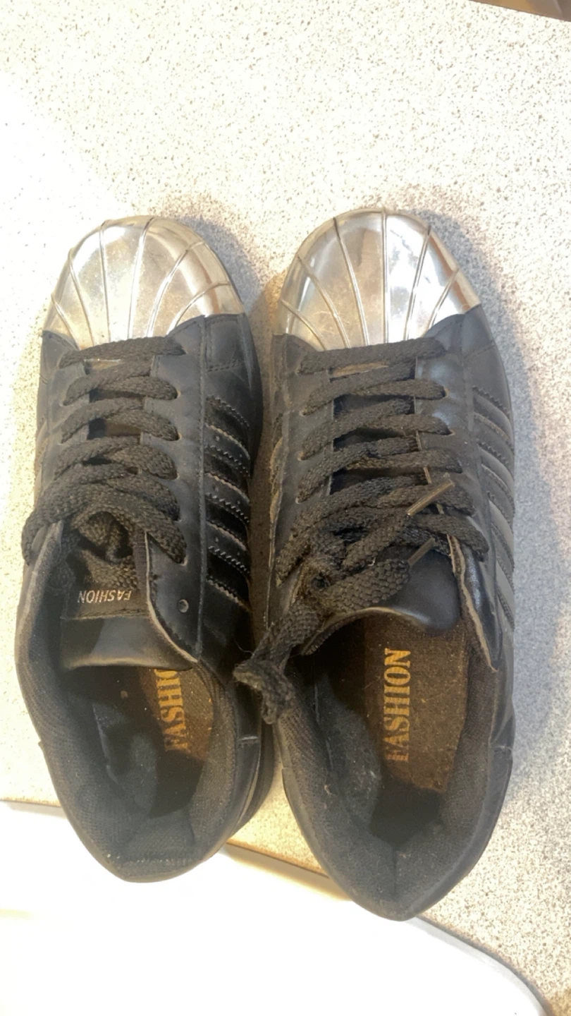 Men fashion shoes Black (Size 39)