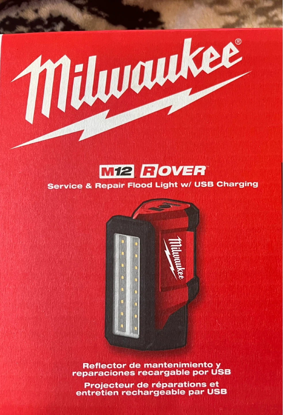 Milwaukee M12 Rover Service & Repair Flood Light
