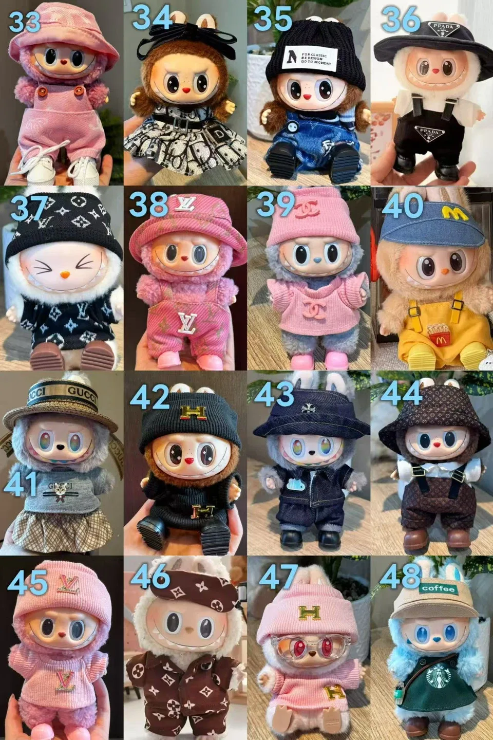 Labubu outfits and accessories image indicator(3)