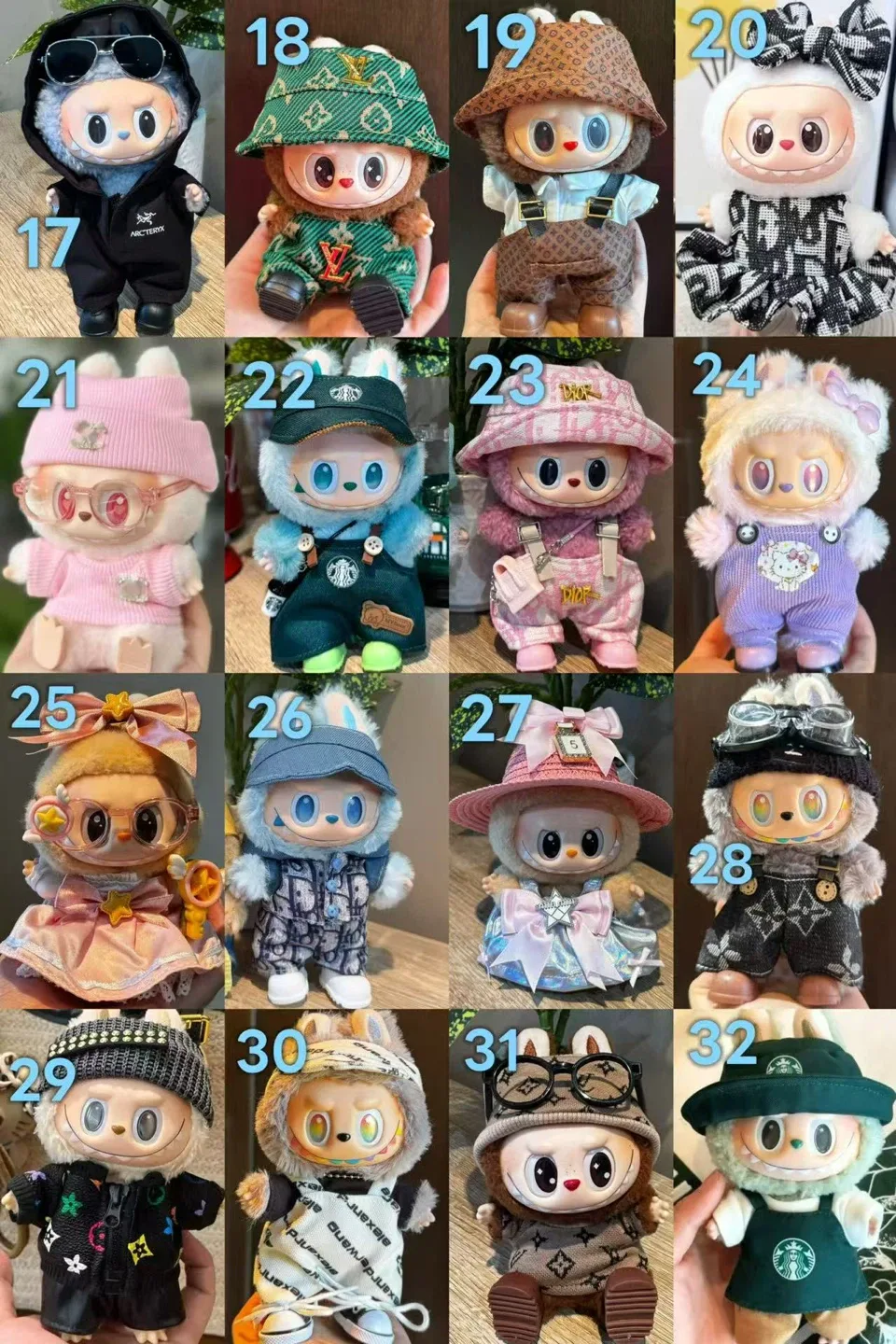 Labubu outfits and accessories image indicator(2)